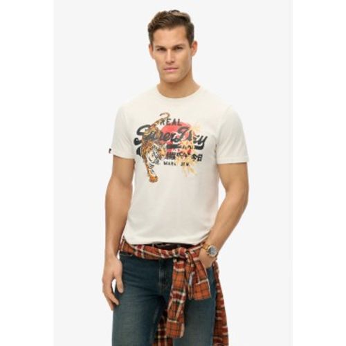 M1012111A T-shirt vintage Tokyo (XL), Casuel, Coton, Manche courte - Superdry - Modalova