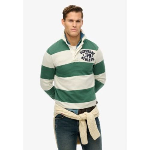 M2014011A Polo athlétique vintage , (M), Casuel, Coton, Manche longue - Superdry - Modalova