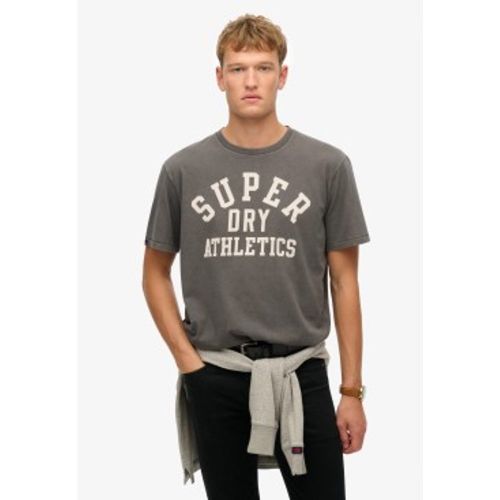 M1012176A Athletic Essential graphic T-shirt (L), Casuel, Coton, Manche courte - Superdry - Modalova