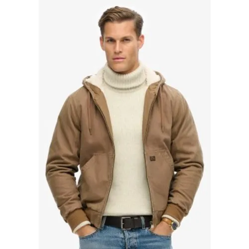 M5011869A Vintage Workwear Veste bombardier à capuche (M), Casuel, Polyester - Superdry - Modalova