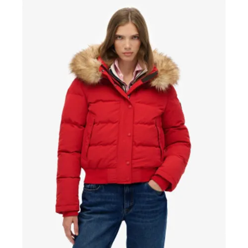 W5011785A Everst Bomber Jacket (XS), Noir, Casuel, Polyester - Superdry - Modalova