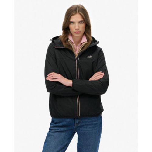 W5011986A Essential Tri Windbreaker Jacket (M), Noir, Casuel, Polyester - Superdry - Modalova