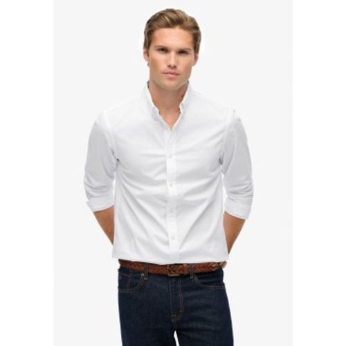M4011064A Essentials Tailored Lite Shirt (S), Coton, Classique, Manche longue - Superdry - Modalova