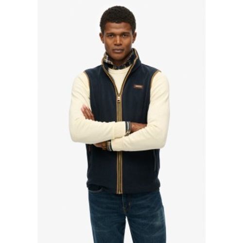 M5012157A Gilet polaire Estate Eclipse (XL), Casuel, Polyester, Marine - Superdry - Modalova