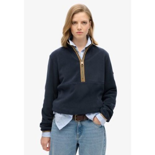 W2012337A Polaire demi-zip Estate bleue (XS), Casuel, Polister recyclé, Durable - Superdry - Modalova