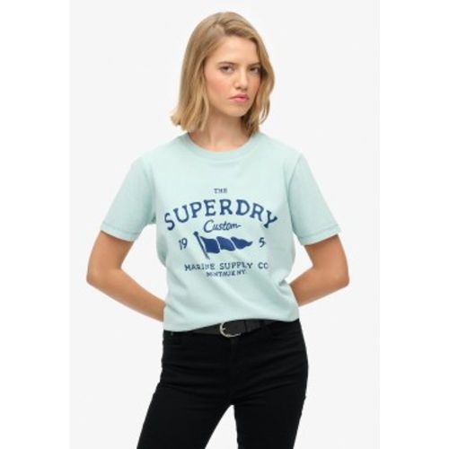 W1011872A T-shirt Heritage Hamptons (M), Casuel, Coton, Manche courte - Superdry - Modalova