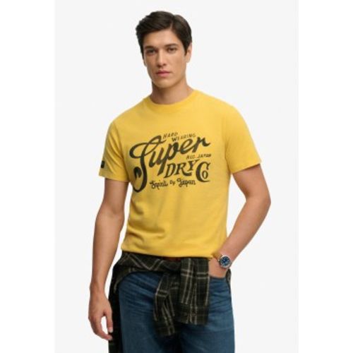 M1012352A T-shirt décontracté Industry Worker (M), Casuel, Coton, Manche courte - Superdry - Modalova