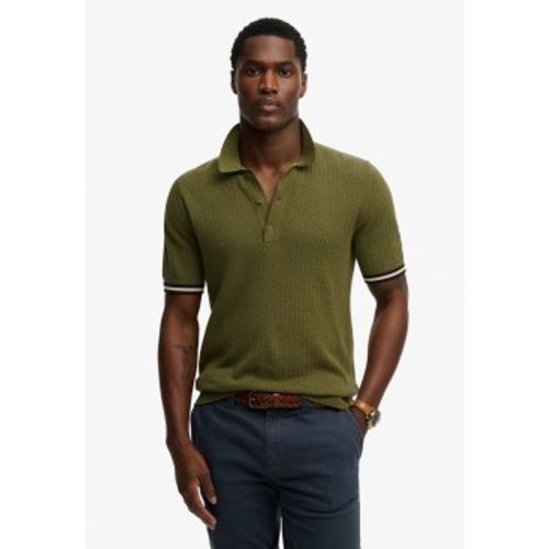 M1110458A Polo texturé (XL), Casuel, Coton, Manche courte - Superdry - Modalova