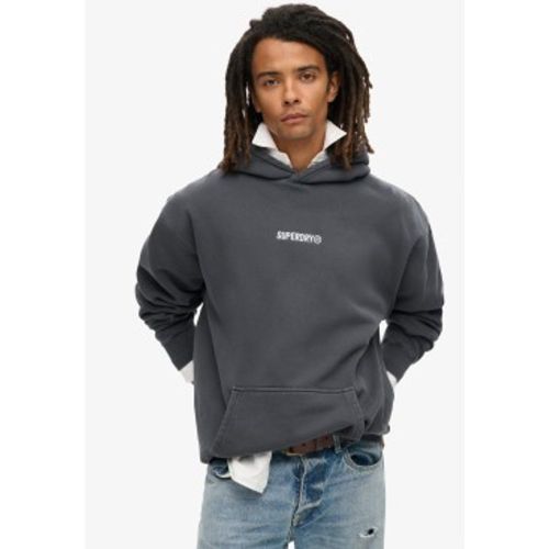 M2013727A Sweat ample avec capuche et imprimé micrologo (XXL), Casuel, Coton - Superdry - Modalova