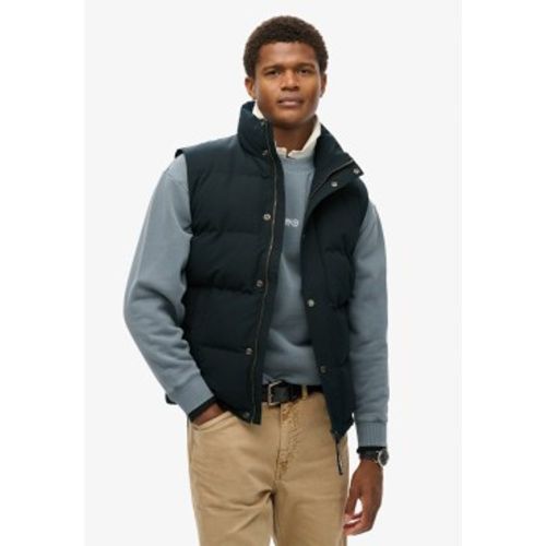 M5012151A Gilet sans capuche Everest (M), Casuel, Durable, Nylon recyclé, Marine - Superdry - Modalova