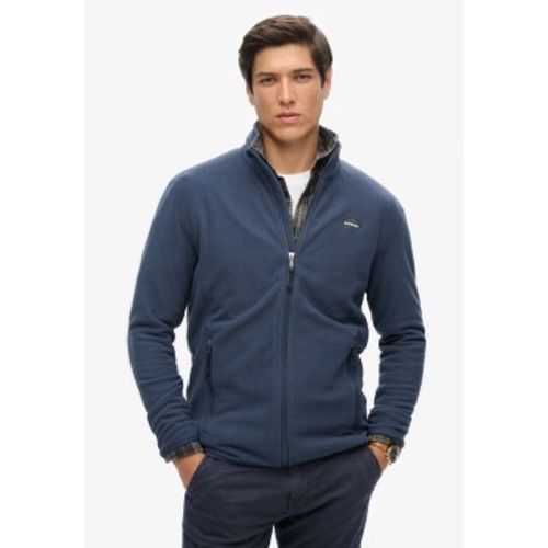 M2014195A Polaire Full Zip (S), Casuel, Polyester, Marine - Superdry - Modalova