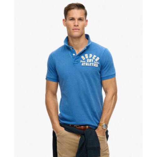 M1110396A Polo vintage Athletic (M), Casuel, Coton, Manche courte - Superdry - Modalova