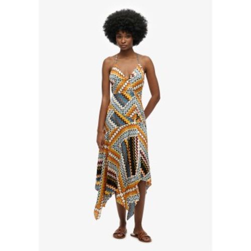 W8011881A Robe à ourlet mouchoir premium (XS), Casuel, Viscose, Sans manches / bretelles - Superdry - Modalova