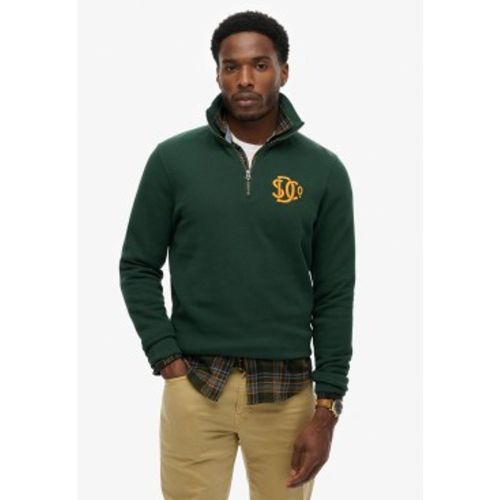 M2014475A Sweatshirt Neon Half Zip Track (L), Casuel, , Coton - Superdry - Modalova