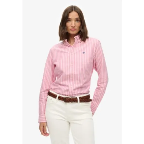 W4010565A Chemise slim oxford (L), Casuel, Coton, Manche longue - Superdry - Modalova