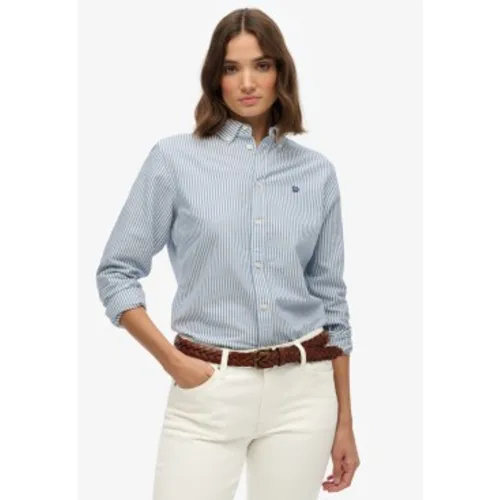 W4010565A Chemise slim oxford (XXS), Casuel, Coton, Manche longue - Superdry - Modalova
