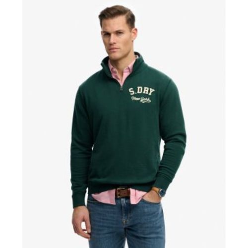 M2014478A Sweatshirt Vintage Athletic Half Zip (XXL), Casuel, Coton - Superdry - Modalova