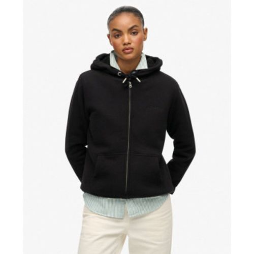 W2012323A Capuchon zippé doublé Borg (XS), Casuel, Coton, Manche longue - Superdry - Modalova