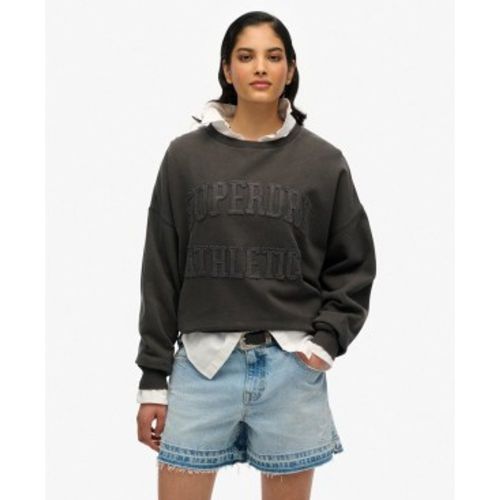 W2012334A Sweat-shirt Athletic Tonal Applique (M), Casuel, Coton, Manche longue - Superdry - Modalova