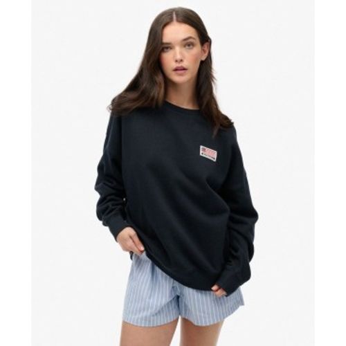 W2012443A Sweat-shirt Athletic Relaxed (M), Casuel, Coton, Marine - Superdry - Modalova