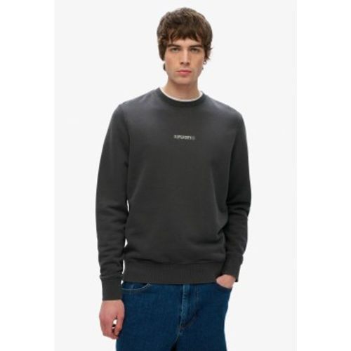 M2014007A Sweat à col ras du cou avec impression de micro-logo (XL), Casuel, Coton - Superdry - Modalova