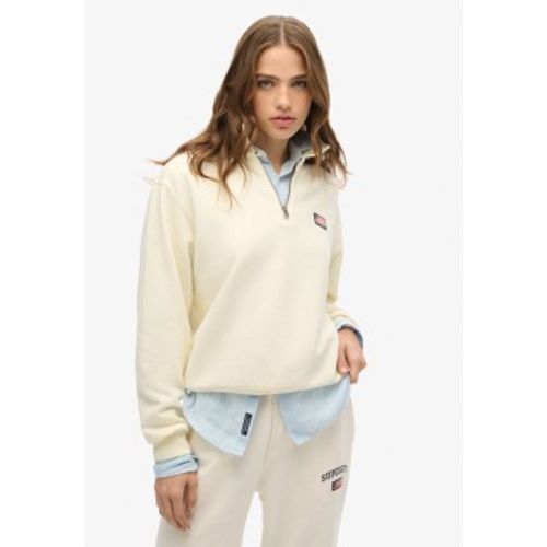 W2012234A Athletic Essentials - Sweat à col roulé demi-zip (L), Casuel, Coton - Superdry - Modalova