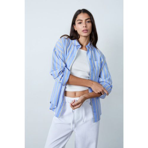 Chemise manches longues à rayures - Eleanor Ray - XS - Etam - Modalova