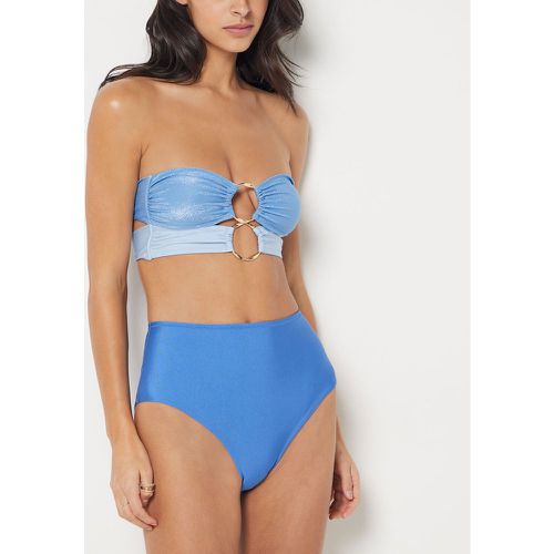 Culotte bikini taille haute détail anneau bas de maillot - Rumba - 42 - Etam - Modalova