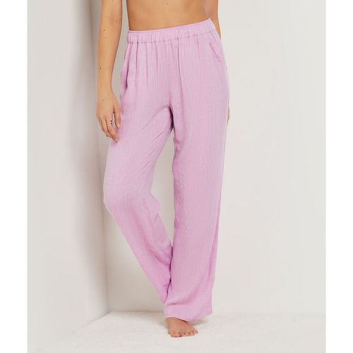 Pantalon de pyjama en lin mélangé - Bodes - XS - Etam - Modalova