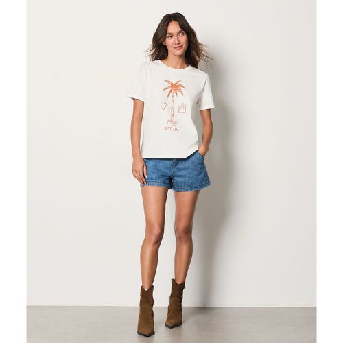 T-shirt imprimé 'best life' en coton - Fawengo - M - Etam - Modalova