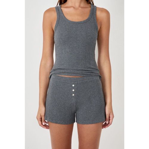 Short de pyjama en coton côtelé coupe droite - Colyn - XS - Etam - Modalova