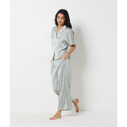 Chemise de pyjama imprimée en satin - Vinia - S - - Etam - Modalova