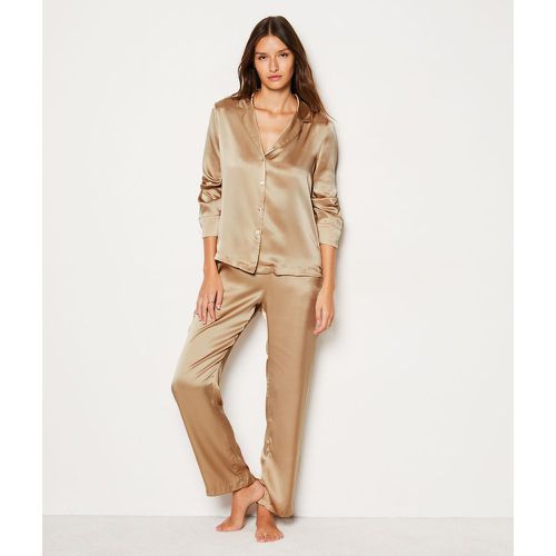 Pantalon de pyjama en soie - Pearly - L - Etam - Modalova