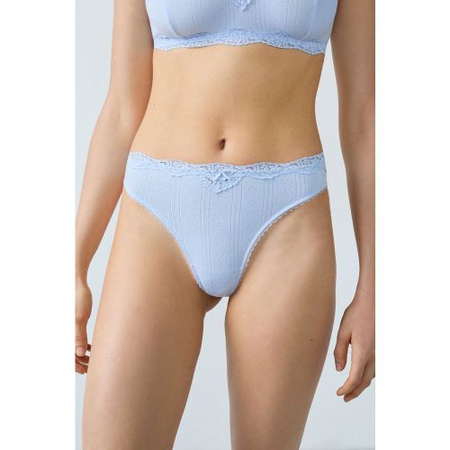 String en coton et dentelle - Chouchoutte - S - Etam - Modalova