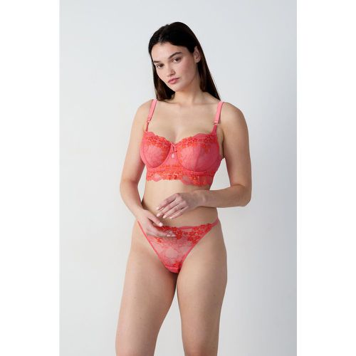 Soutien-gorge n.9 - balconnet broderie fleurie - Somptueuse - 85B - Etam - Modalova