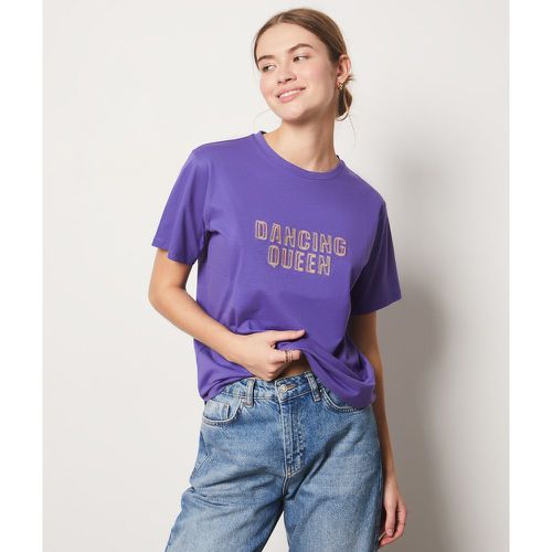 T-shirt imprimé 'dancing queen' en coton - Queen - XS - Etam - Modalova