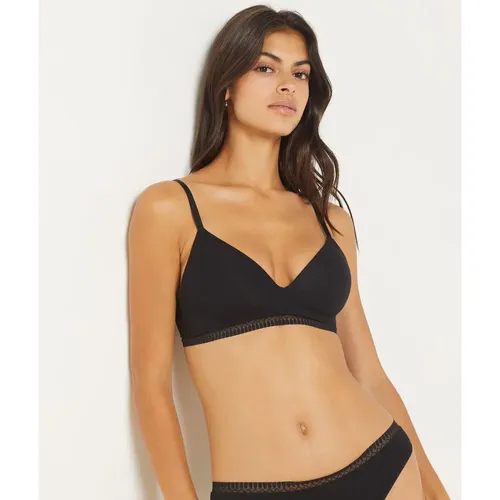 Soutien-gorge sans armatures coques fines en coton - Happily - 80A - Etam - Modalova