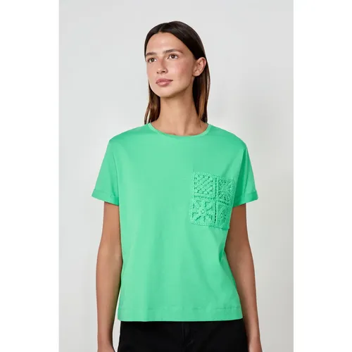 T-shirt en coton poche brodée - Guitoune - XS - Etam - Modalova