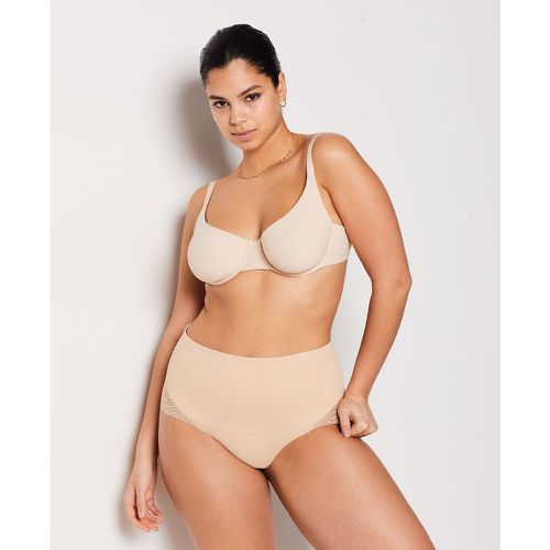 Culotte gainante taille haute détails dentelle - maintien médium - Power Lace By - L - Etam - Modalova