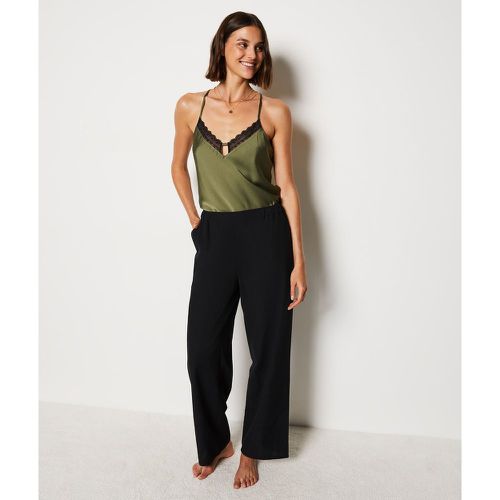 Pantalon de pyjama en coton mélangé - Rania - XS - Etam - Modalova