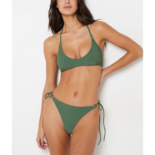 Brassière haut de maillot texturé détails anneaux - Waimea - 36 - Etam - Modalova