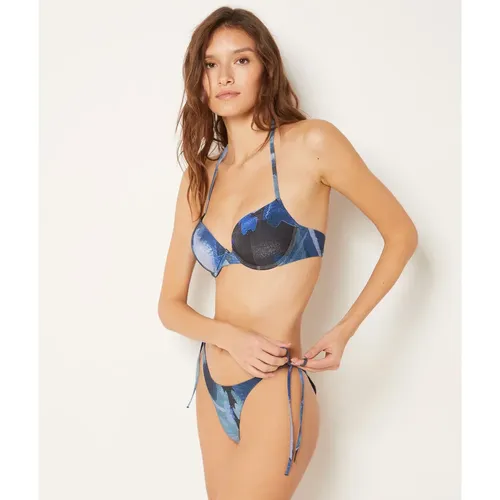 Bikini brésilien à nouer bas de maillot pailleté - Honeymoon - 42 - Etam - Modalova