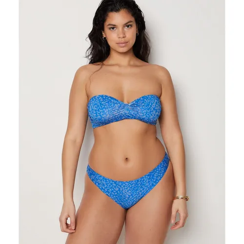 Bandeau armaturé haut de maillot imprimé léopard - Rosalia - 95D - Etam - Modalova