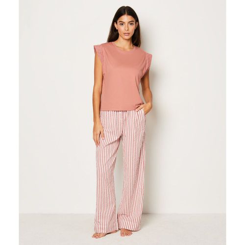 Pantalon de pyjama en coton à rayures - Inaz - XS - Etam - Modalova