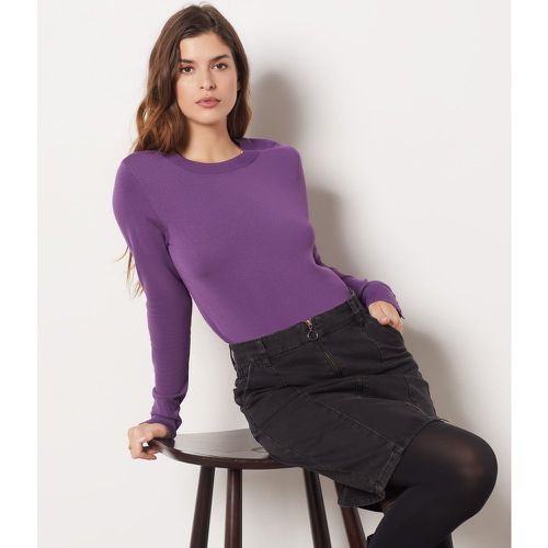 Pull col rond détails boutons - Criss - S - Etam - Modalova