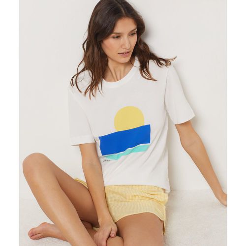 T-shirt de pyjama imprimé soleil - Gabryela - M - - Etam - Modalova
