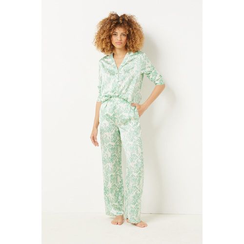 Pantalon de pyjama imprimé coupe évasée - Tobia - XS - - Etam - Modalova