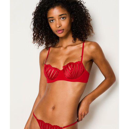 Soutien-gorge n.9 - balconnet détails bijoux - Exquise - 85B - Etam - Modalova