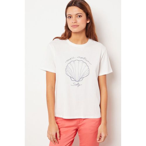 T-shirt imprimé 'coquillage' en coton - Talexa - XS - - Etam - Modalova