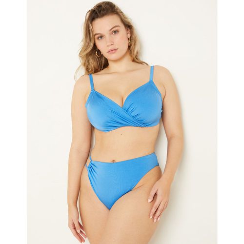 Culotte bikini taille haute bas de maillot découpe - Florida - 38 - Etam - Modalova